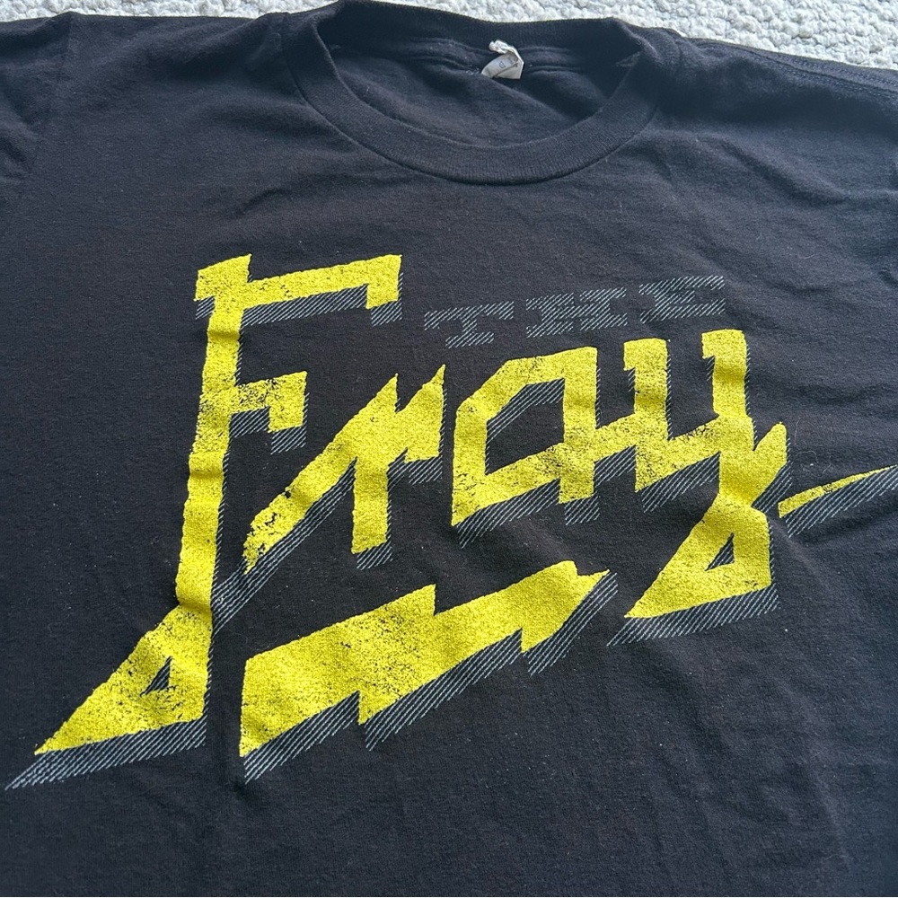 The Fray Black Concert T-shirt Women Size Small Festival Music